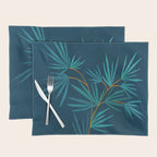 Night Palm Blues Placemat Gallery Image 1