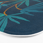 Night Palm Blues Bath Mat Gallery Image 3