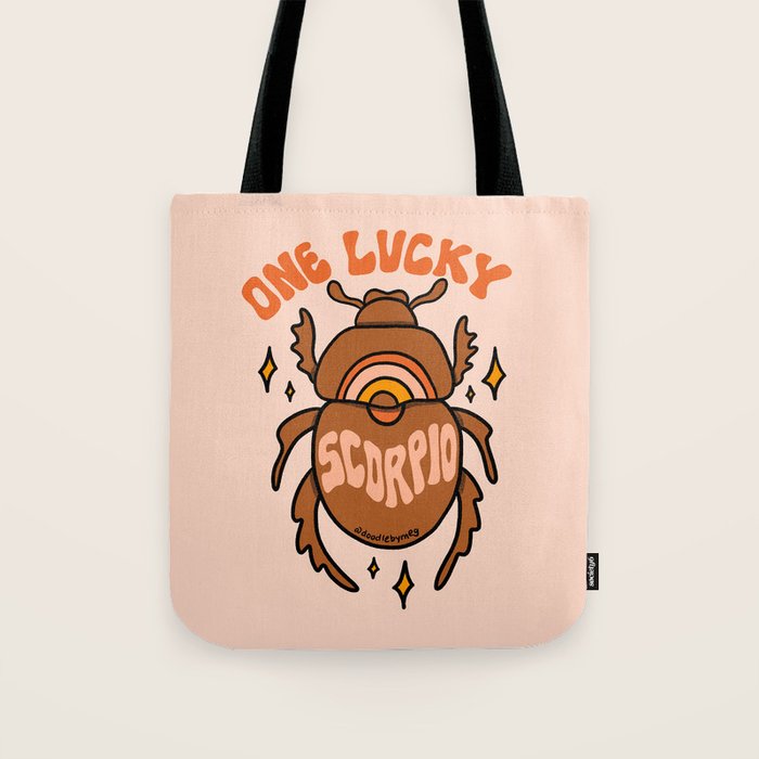 One Lucky Scorpio Tote Bag Gallery Image 1