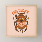 One Lucky Scorpio Mini Art Print Gallery Image 1