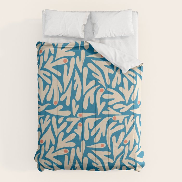 Henri Matisse Abstract Tropical Cut Out Pattern II Comforter Gallery Image 6