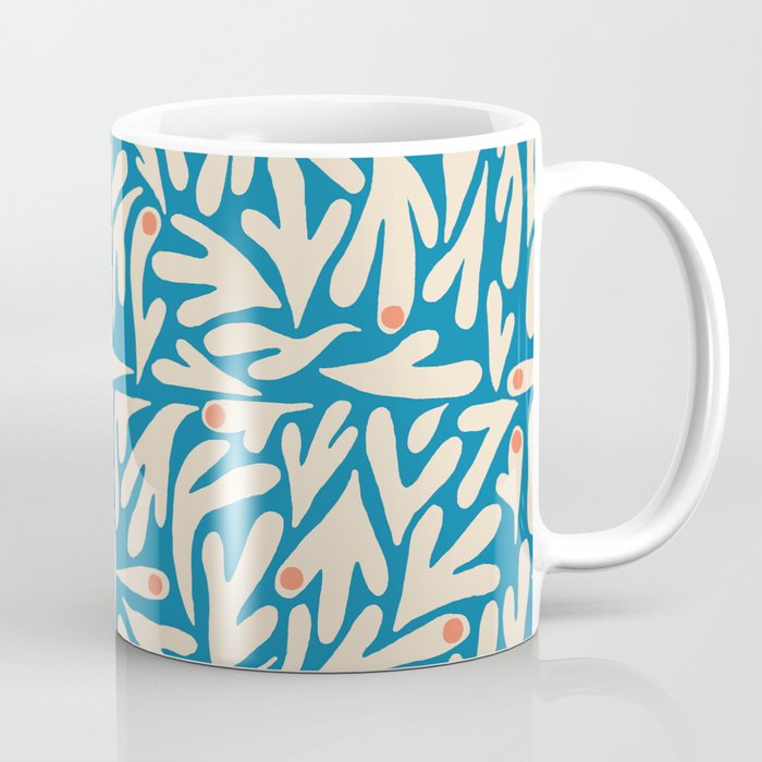 Henri Matisse Abstract Tropical Cut Out Pattern II Coffee Mug Gallery Image 1