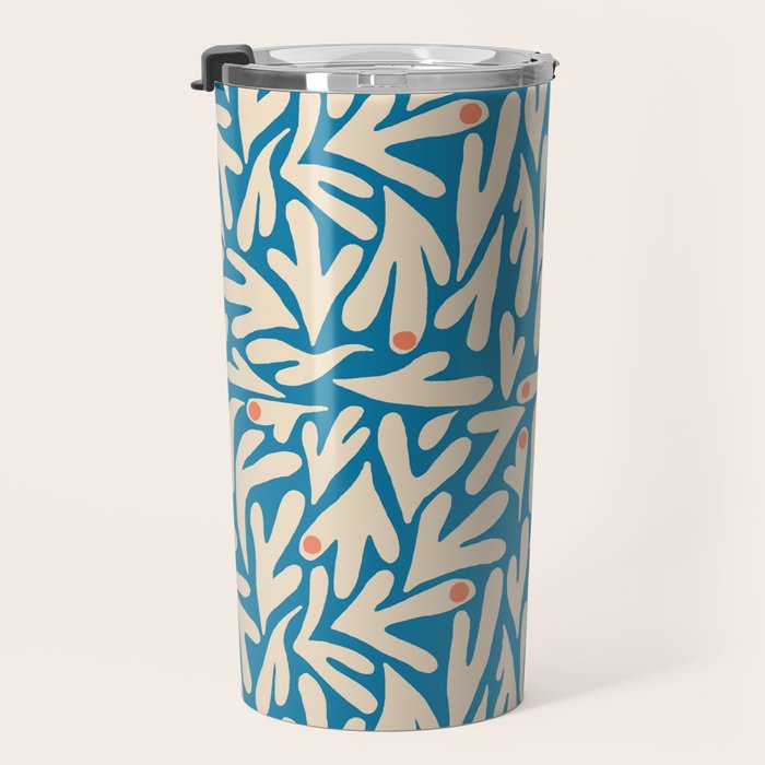 Henri Matisse Abstract Tropical Cut Out Pattern II Travel Mug Gallery Image 3