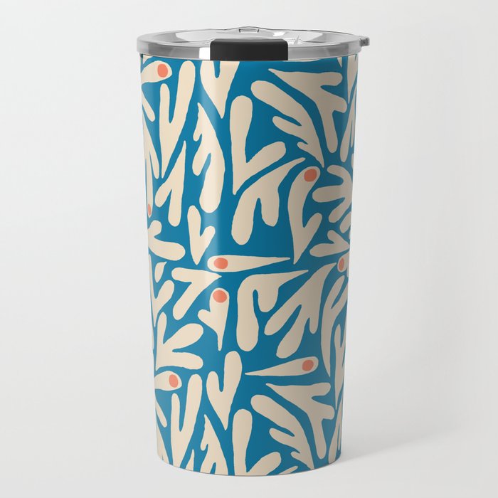 Henri Matisse Abstract Tropical Cut Out Pattern II Travel Mug Gallery Image 1