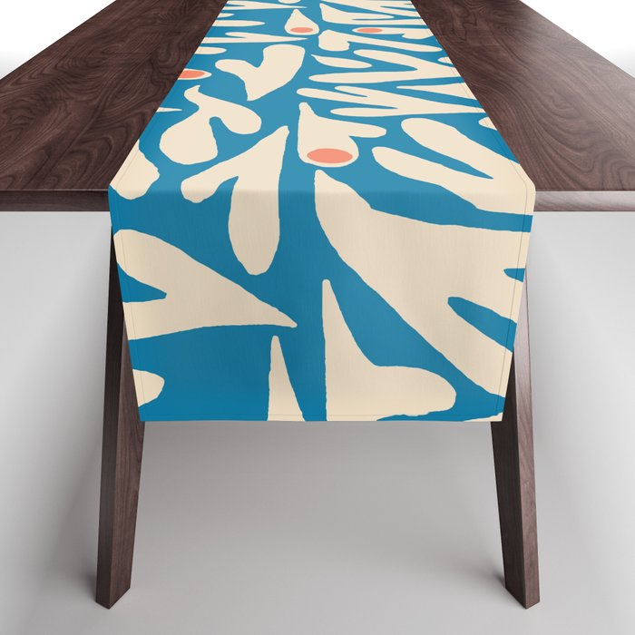 Henri Matisse Abstract Tropical Cut Out Pattern II Table Runner Gallery Image 1