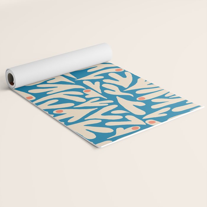 Henri Matisse Abstract Tropical Cut Out Pattern II Yoga Mat Gallery Image 2