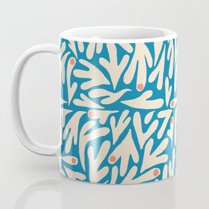 Henri Matisse Abstract Tropical Cut Out Pattern II Coffee Mug Gallery Image 3