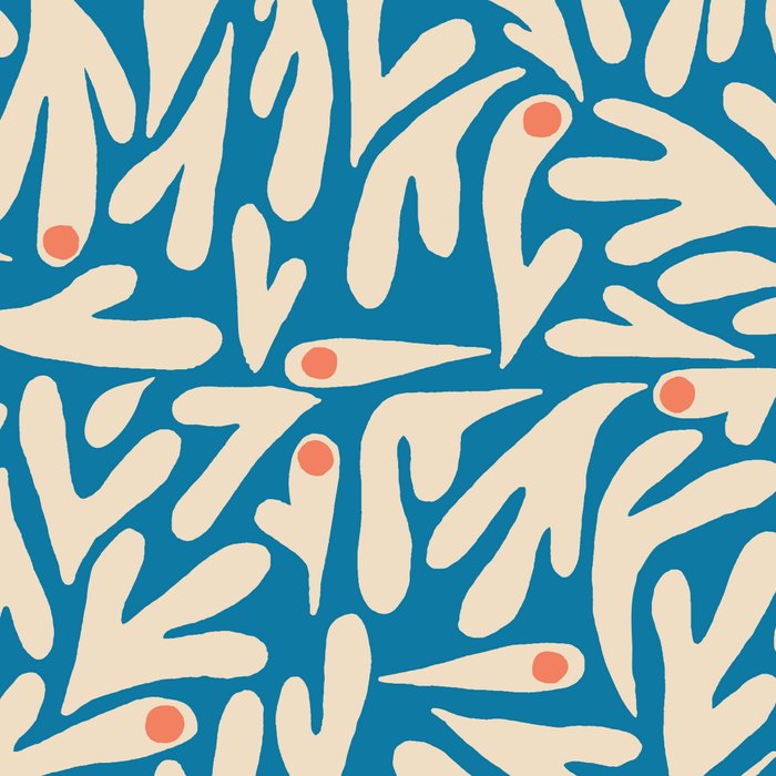 Henri Matisse Abstract Tropical Cut Out Pattern II Coffee Mug Gallery Image 2