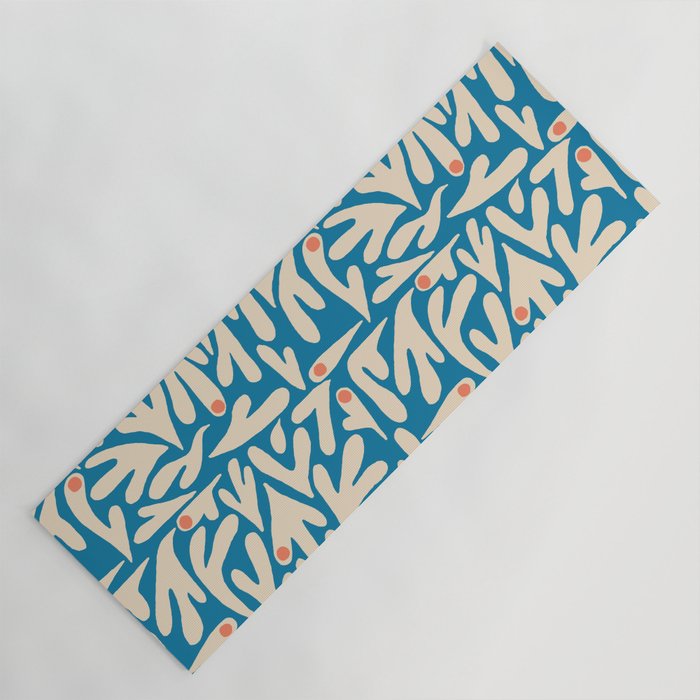 Henri Matisse Abstract Tropical Cut Out Pattern II Yoga Mat Gallery Image 1