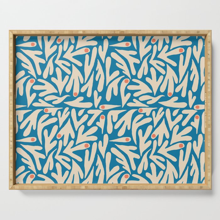 Henri Matisse Abstract Tropical Cut Out Pattern II Serving Tray Gallery Image 1