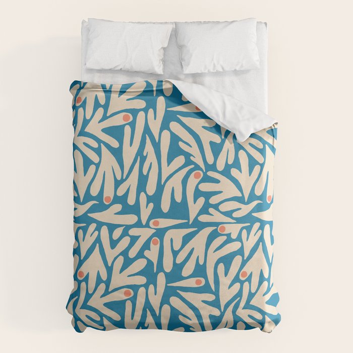 Henri Matisse Abstract Tropical Cut Out Pattern II Duvet Cover Gallery Image 6