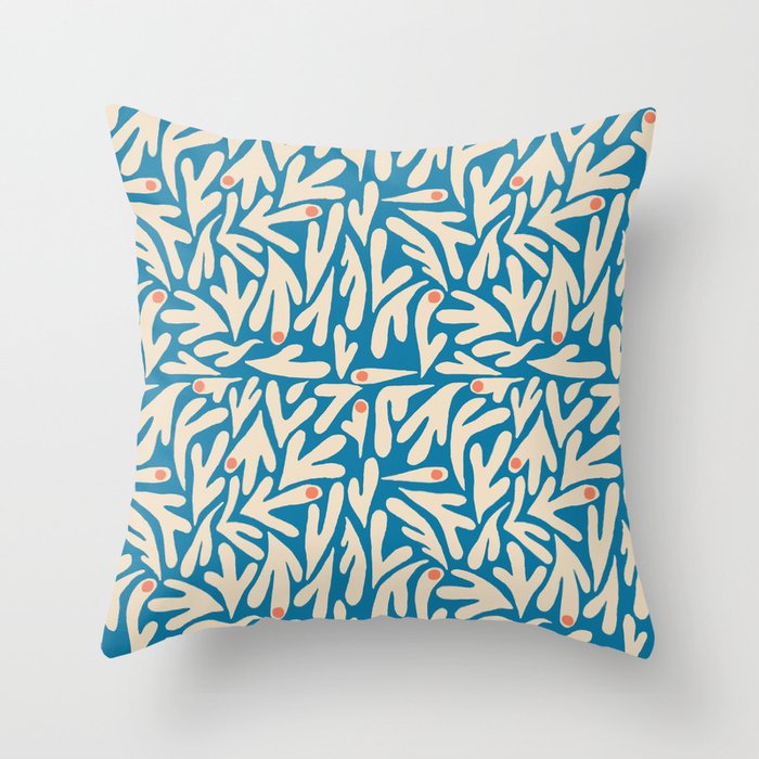 Henri Matisse Abstract Tropical Cut Out Pattern II Throw Pillow Gallery Image 6