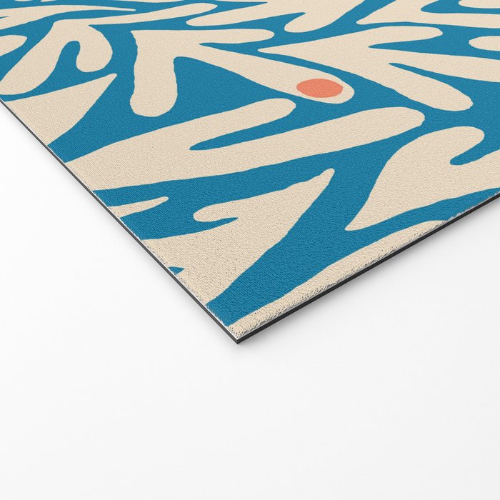 Henri Matisse Abstract Tropical Cut Out Pattern II Welcome Mat Gallery Image 2