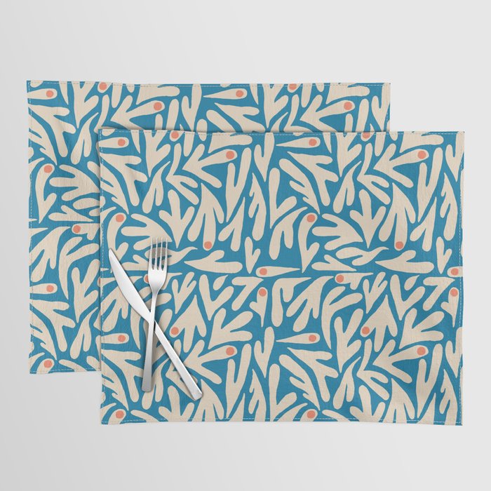 Henri Matisse Abstract Tropical Cut Out Pattern II Placemat Gallery Image 1