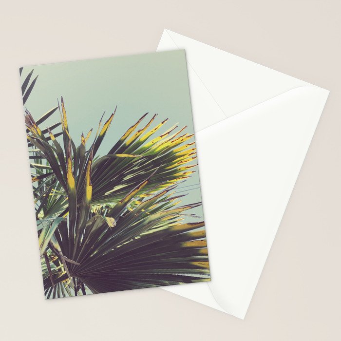 Palm Tree Stationery Card Gallery Image 2
