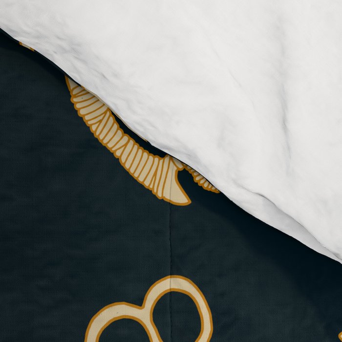 Brass Knuckles With Good Thoughts Comforter Gallery Image 4