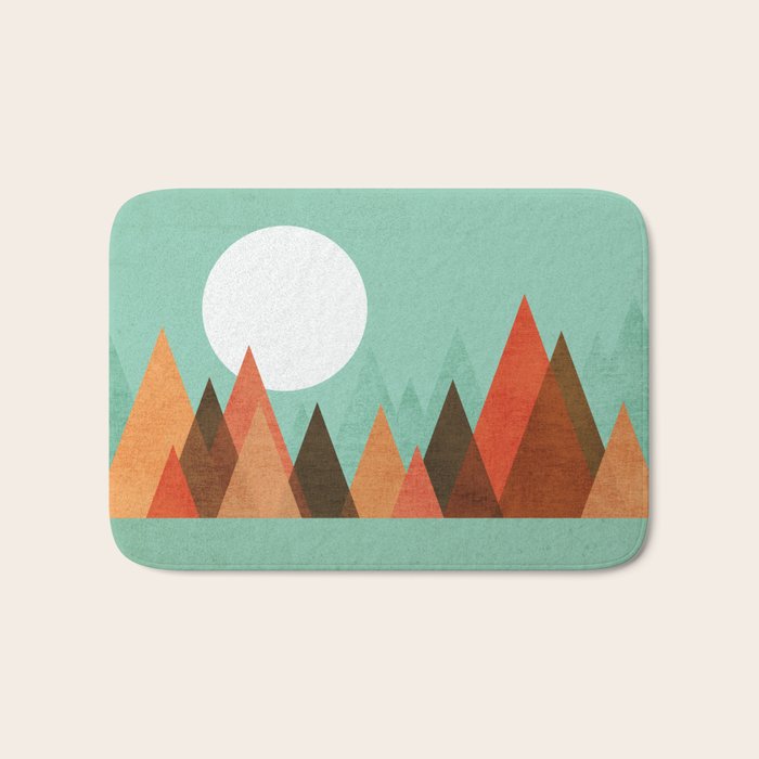 From the edge of the mountains Bath Mat Gallery Image 1