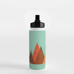 From the edge of the mountains Water Bottle Gallery Image 2