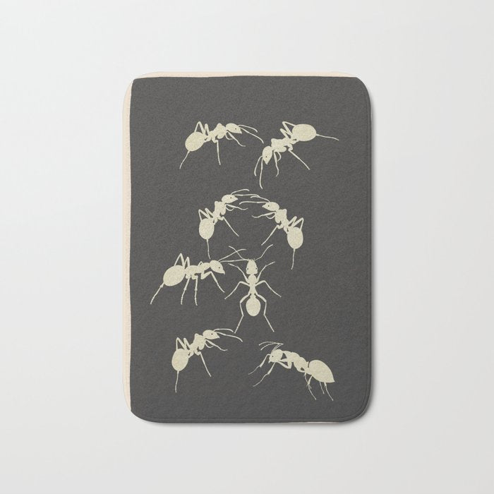 Ants in Formation 6 Bath Mat Gallery Image 1