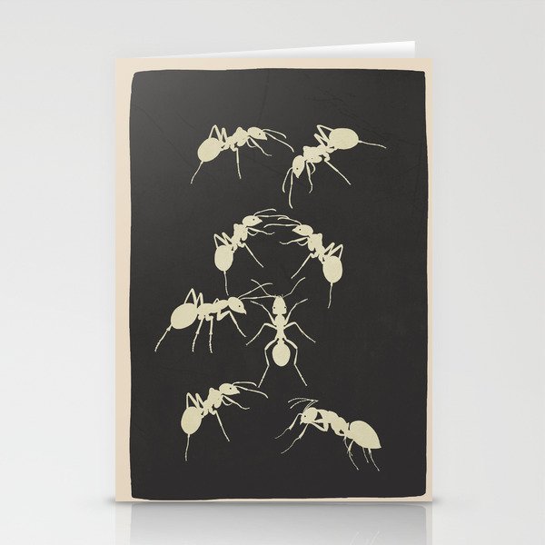 Ants in Formation 6 Stationery Card Gallery Image 1