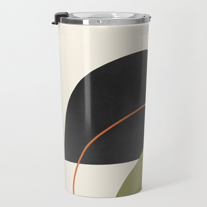 abstract minimal 64 Travel Mug Gallery Image 3