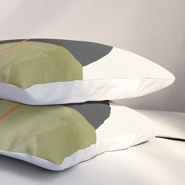 abstract minimal 64 Pillow Sham Gallery Image 3