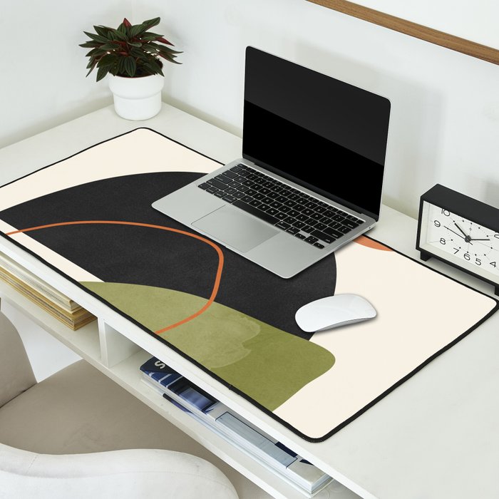 abstract minimal 64 Desk Mat Gallery Image 2