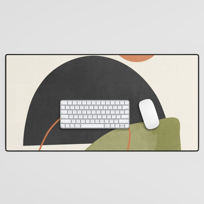 abstract minimal 64 Desk Mat Gallery Image 1