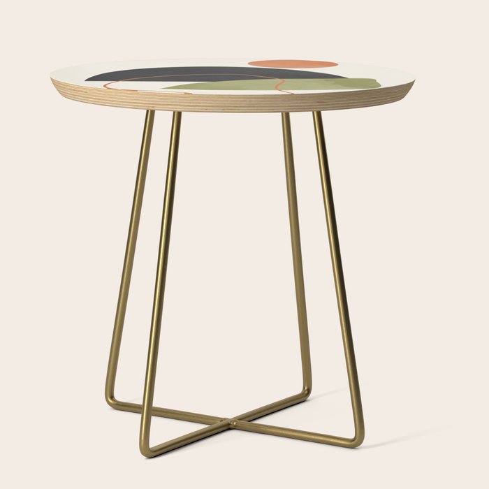abstract minimal 64 Side Table Gallery Image 1