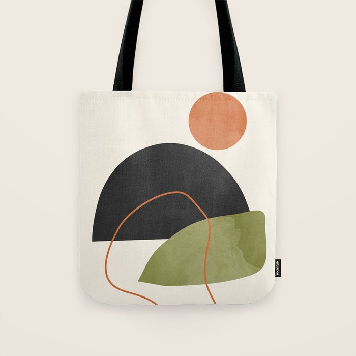 abstract minimal 64 Tote Bag Gallery Image 1