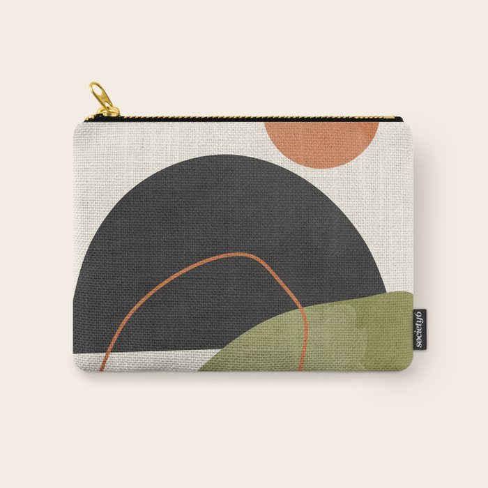 abstract minimal 64 Carry All Pouch Gallery Image 1