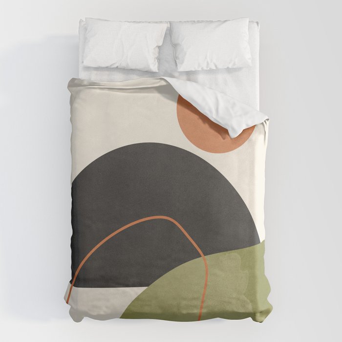 abstract minimal 64 Duvet Cover Gallery Image 6