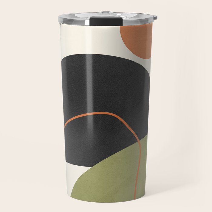 abstract minimal 64 Travel Mug Gallery Image 1