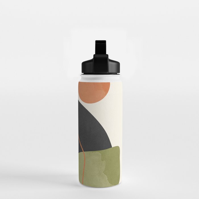 abstract minimal 64 Water Bottle Gallery Image 2