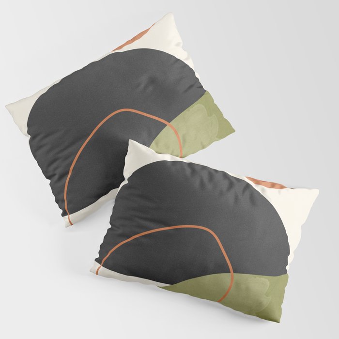 abstract minimal 64 Pillow Sham Gallery Image 1