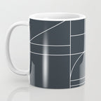 Deco Geometric 04 Black Coffee Mug Gallery Image 3