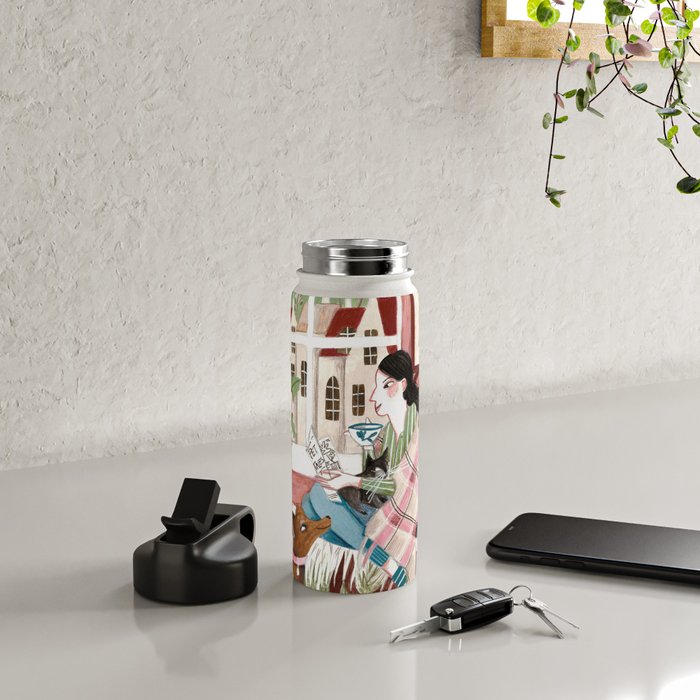 Love for reading Water Bottle Gallery Image 4