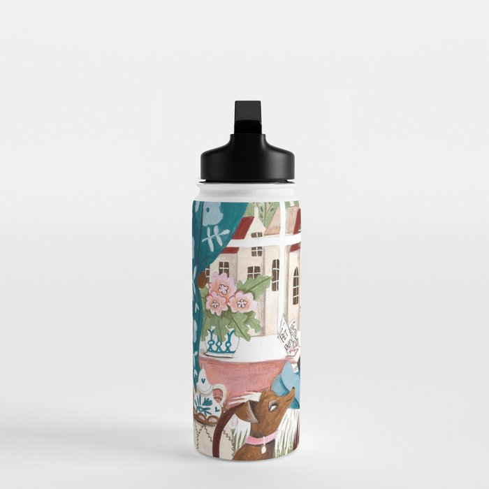 Love for reading Water Bottle Gallery Image 3