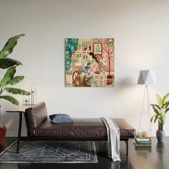 Love for reading Wood Wall Art Gallery Image 2