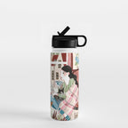 Love for reading Water Bottle Gallery Image 1