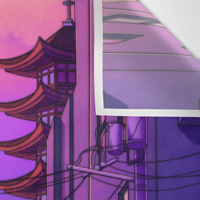 Tokyo Day Wall Tapestry Gallery Image 3