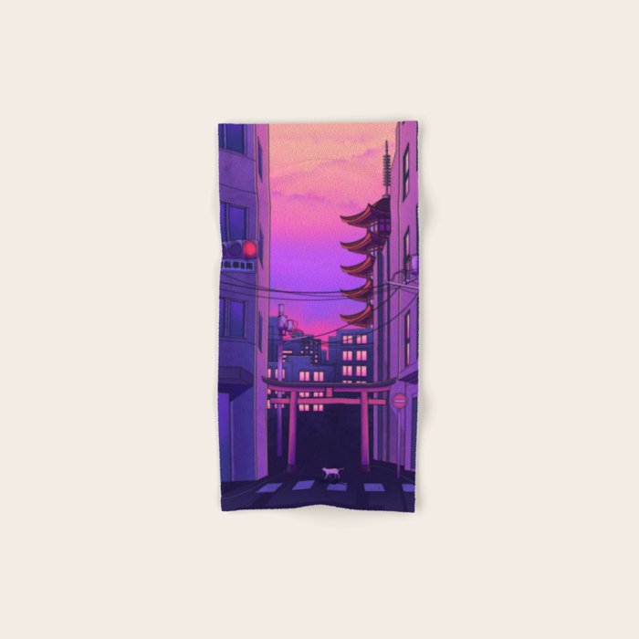Tokyo Day Bath Towel Gallery Image 1