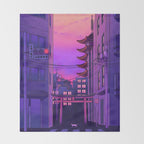 Tokyo Day Throw Blanket Gallery Image 2
