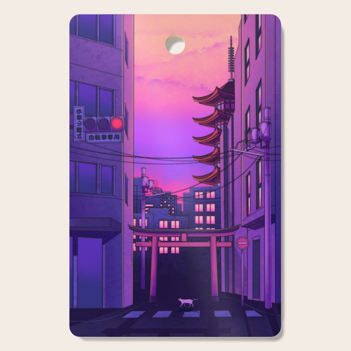Tokyo Day Cutting Board Gallery Image 1