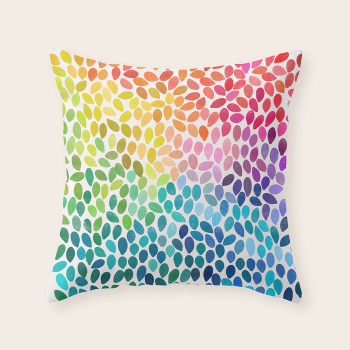 rain 11 Throw Pillow Gallery Image 6