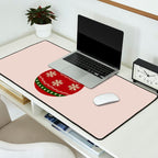 Christmas Bauble Red Desk Mat Gallery Image 2