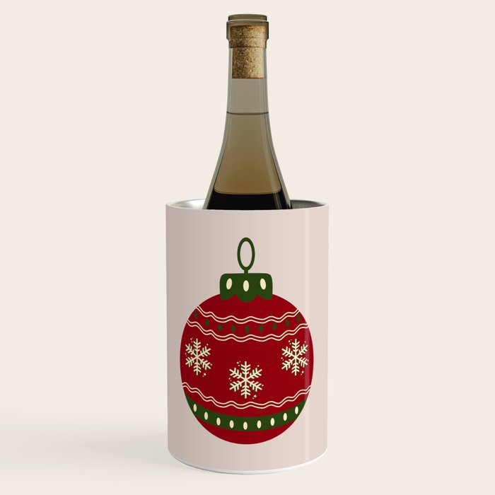 Christmas Bauble Red Wine Chiller Gallery Image 1