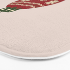 Christmas Bauble Red Bath Mat Gallery Image 3