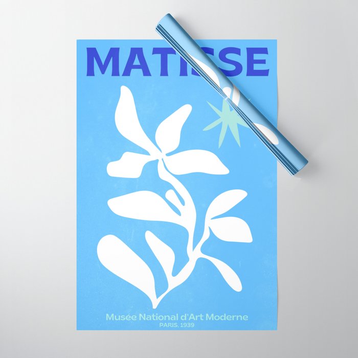 Santorini: Matisse Travel Colour Series 02 Wrapping Paper Gallery Image 1