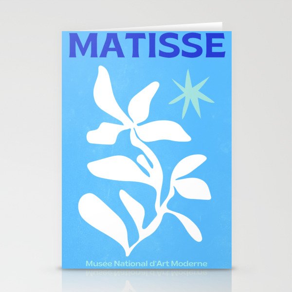 Santorini: Matisse Travel Colour Series 02 Stationery Card Gallery Image 1